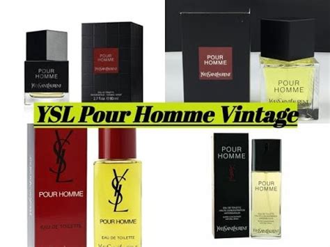 ysl pour homme vintage|ysl pour homme 1971.